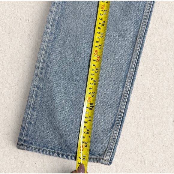 MOUSSY VINTAGE Jeans Women’s Size 27 Distressed Straight Leg 90s Japanese Denim‎ - Picture 13 of 13